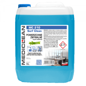 MEDICLEAN MC 210 Preparat do mycia powierzchni zmywalnych 5L zielona herbata